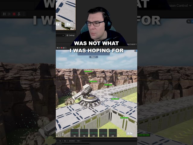 360 No Scope... literally? 🎯 #gamedev