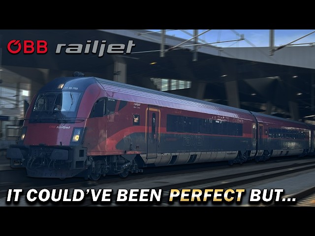 Inside Austria's LARGEST Train Upgrade - ÖBB's Refurbished Railjet High Speed Train!