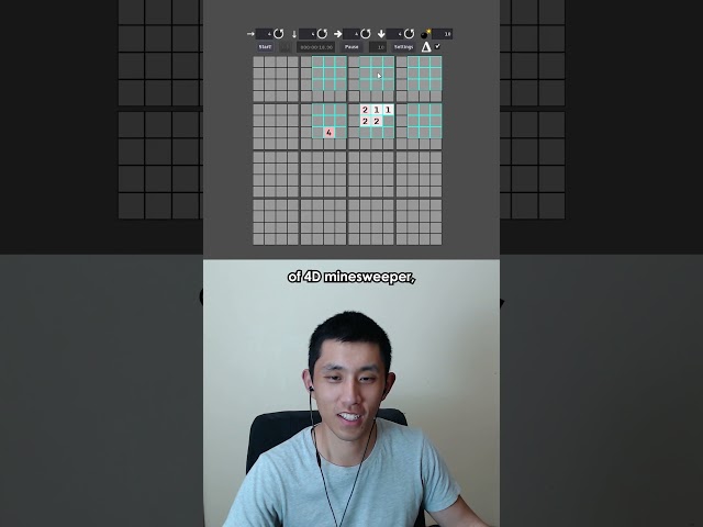 Can I beat 4D Minesweeper? #minesweeper