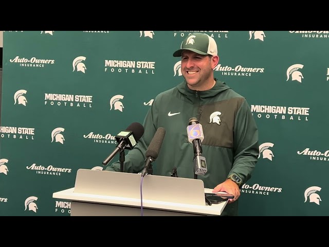 Nick Sheridan | Michigan State Offensive Coordinator | Pre-Toledo | Michigan State Spartans Football