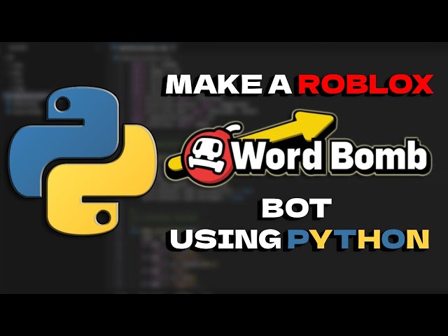 Roblox Word Bomb Bot | Python Tutorial