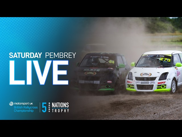 LIVE Pembrey Saturday | 2026 5 Nations British Rallycross Championship