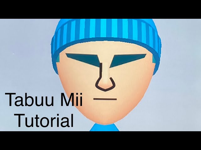 Tabuu Mii Tutorial