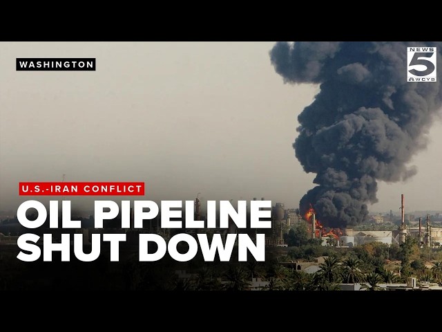 Saudi Arabia oil pipeline shuts down after attack causes fire