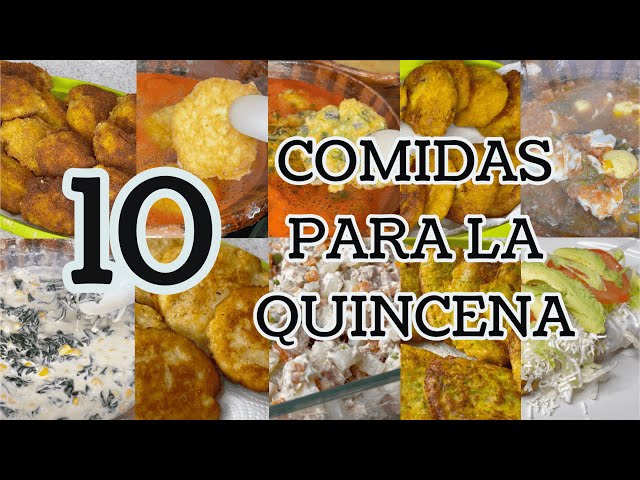 10 MENÚS SEMANAL ECONÓMICO #3 #viral #parati #fypシ  #recetas  #fyp  #fypシ゚viral #1million