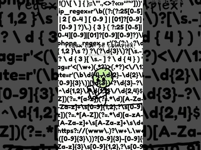 Regular Expression | Regex ??!!??#*% | #coding #programming #learntocode