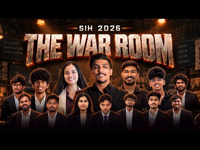 SIH 2026 War Room LIVE 🔥 |  Strangers Build a Winning Prototype