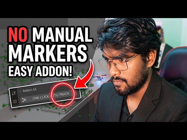 3D Camera Track in Minutes: Blender Addon Tutorial In Tamil