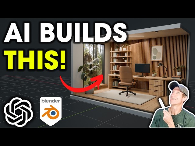 Create 3D Models with AI in Blender (Free Software)