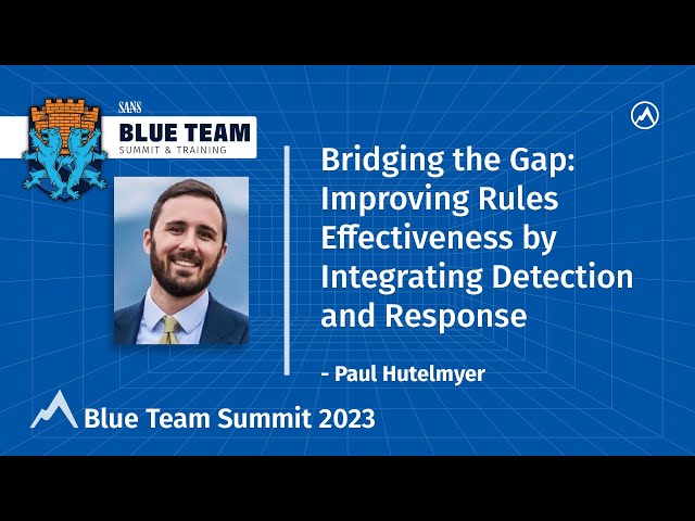 Bridging the Gap: Improving Rules Effectiveness by Integrating Detection and Response