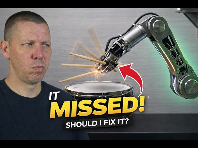 I Built a Robot Drummer in 3 Steps (Here’s What Went Wrong)