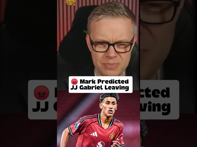 JJ Gabriel Wants To Leave Man United 😱