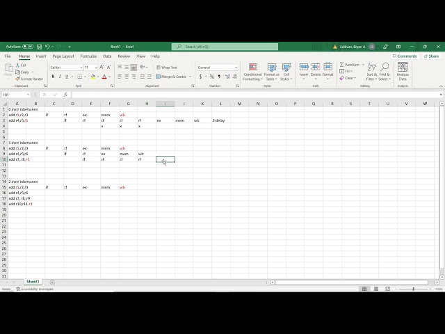 Computer Organization - Pipeline Freezing RAW Hazard