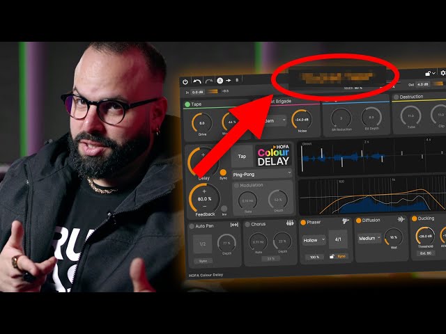 HOFA Colour Delay Review - Including ZARDONIC PRESETS!!