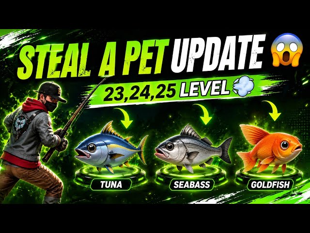 🚨 NEW REBIRTH LEVELS 🔥|STEAL A PET UPDATE ! 😱 