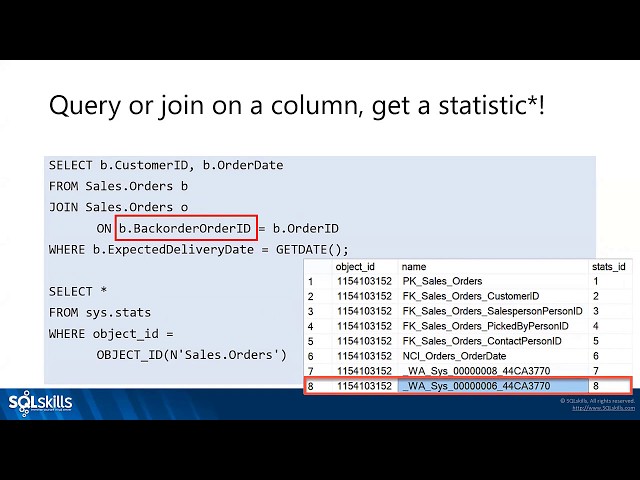 Demystifying Statistics in SQL Server - Erin Stellato