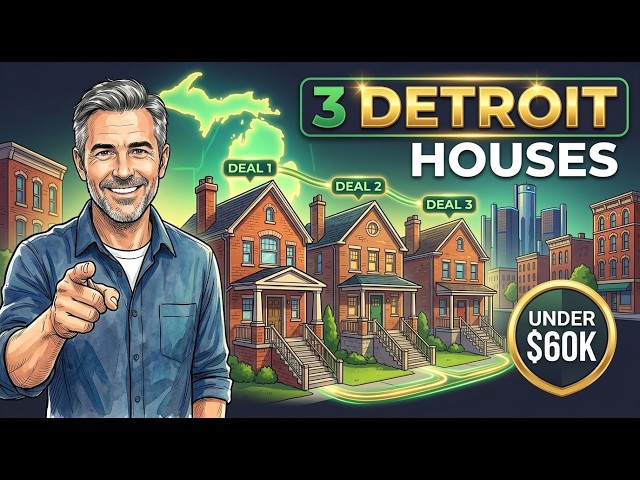 How One Buyer Got 3 Detroit Houses for Under $60K