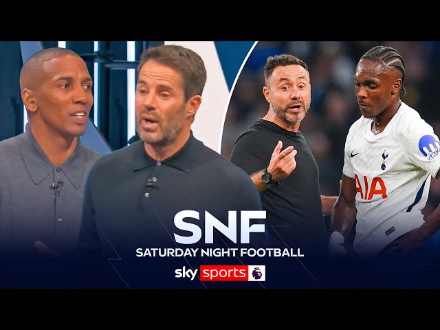 "Spurs haven't got a goalscorer" | Ashley Young and Jamie Redknapp react to Spurs' goal drought
