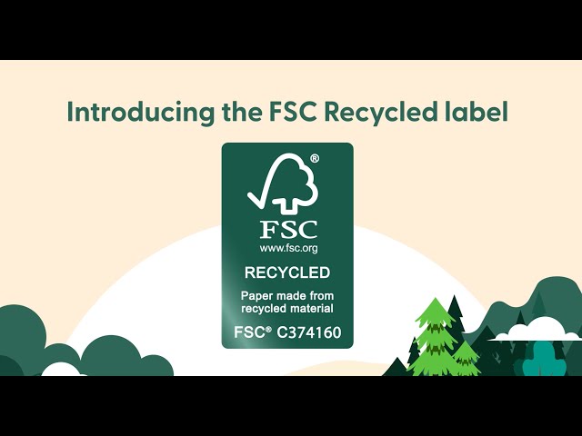 What does the FSC Recycled label mean? | Apakah maksud label FSC Recycled?