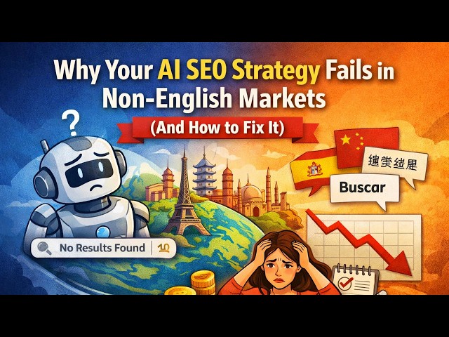 Why Your AI SEO Strategy Fails in Non English Markets And How to Fix It #seo #aiseo #seotips