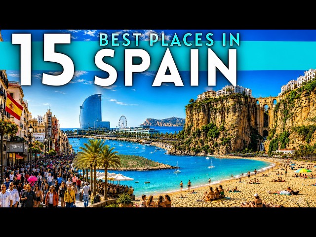Spain Travel Guide 2026  | 15 Best Places to Visit in Spain (4K)