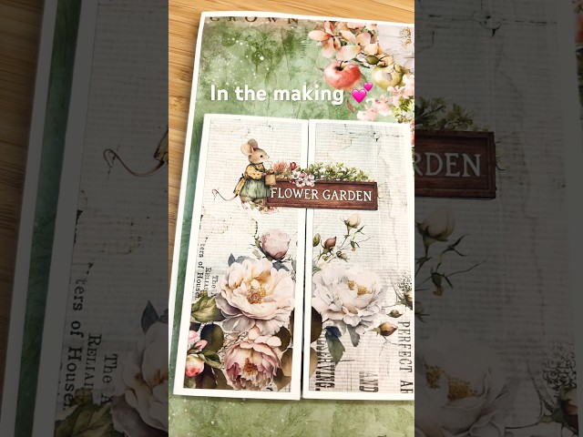 #shorts #interactive #album #tutorial #garden #scrapbook