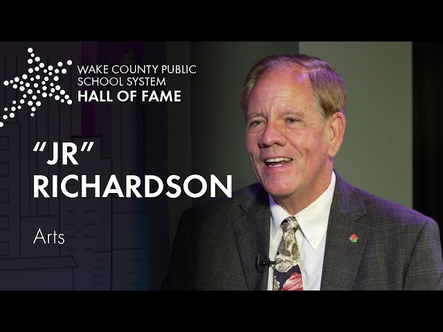 JR Richardson | Wake County Public School System Hall of Fame 2021 (Arts)