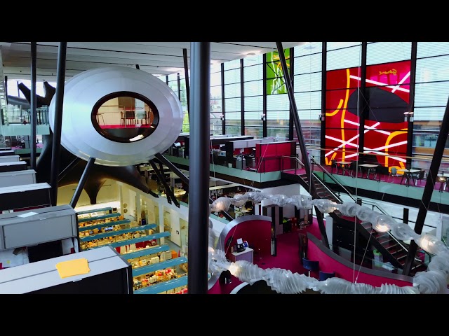 Explore the Blizard Building and Whitechapel Library at Queen Mary University of London