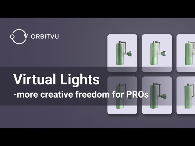 Achieving studio-quality lighting with Virtual Lights I ALPHASHOT PRO G2