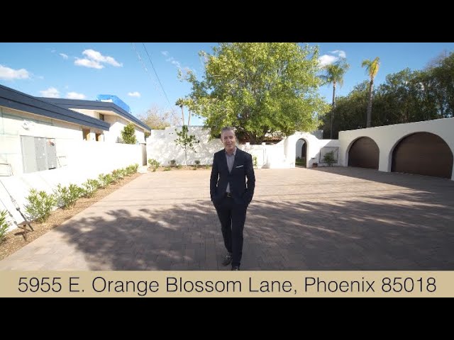 How To Sell A Million Dollar Home Fast ~ 5955 E  Orange Blossom Lane Video Tour