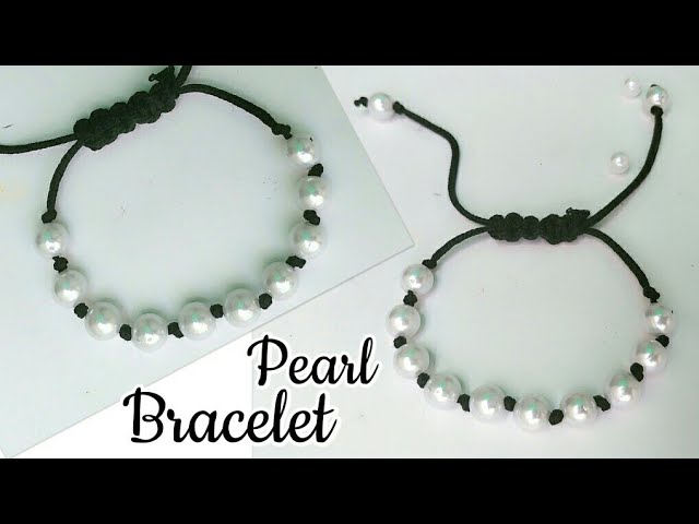 Pearl Bracelet/ Friendship Band/How to make Bracelet/Friendship Bracelet Making/Bracelets