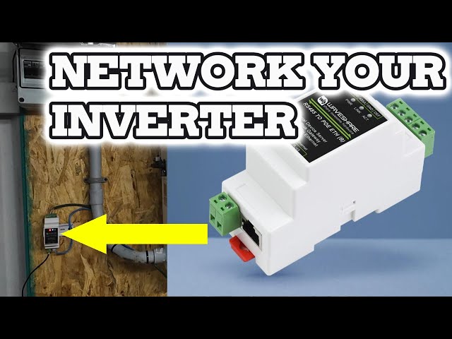 How to Network Your Inverter with RS485 to Ethernet (Modbus TCP Setup)