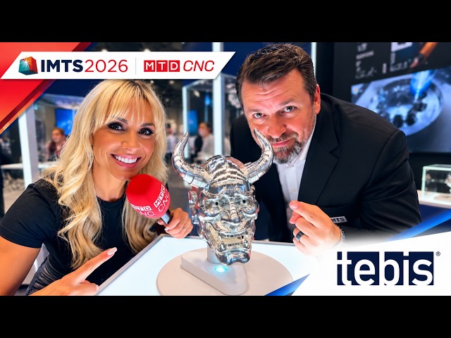 We’re LIVE on the Tebis Stand at IMTS 2026!