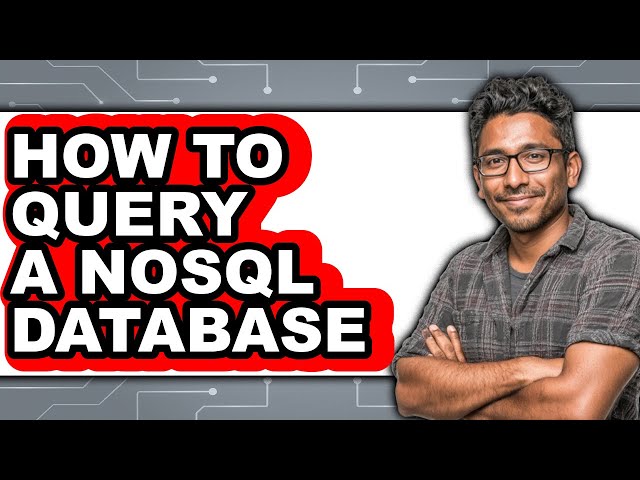 How to Query a Nosql Database (only Way)