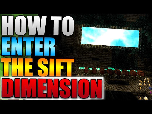How To Enter Sift Dimension In Minecraft - Minecraft The Sift (Easy Guide 2026)