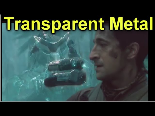 Invisible Metal (better than transparent Aluminium!)