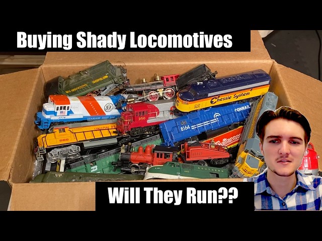 I Bought Shady Model Trains on eBay - Will They Run?
