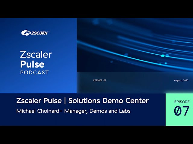 Zscaler Pulse | Solutions Demo Center