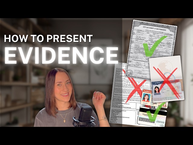 DON'T MISS OUT ON THESE TIPS: How to present supporting documents to USCIS
