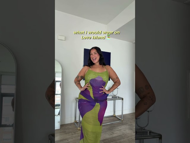 What I’d wear on Love Island | plus-size try on