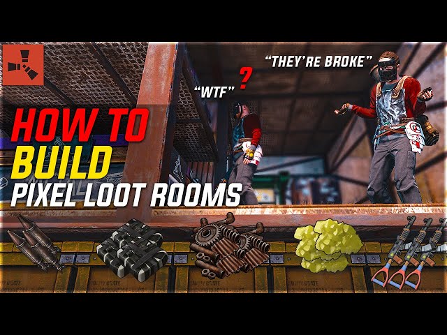 HOW TO BUILD UNLOOTABLE PIXEL GAP BUNKER | RUST
