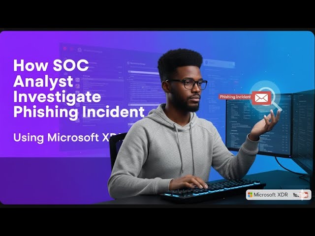 How SOC analyst investigate Phishing Incident using Microsoft Defender