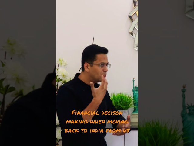 #financial decisions when moving back to #India from #US #careeradvice #google #tech #usatoindia