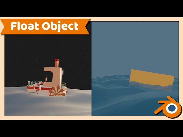 Blender Tutorial : How to Float Objects in Blender 3