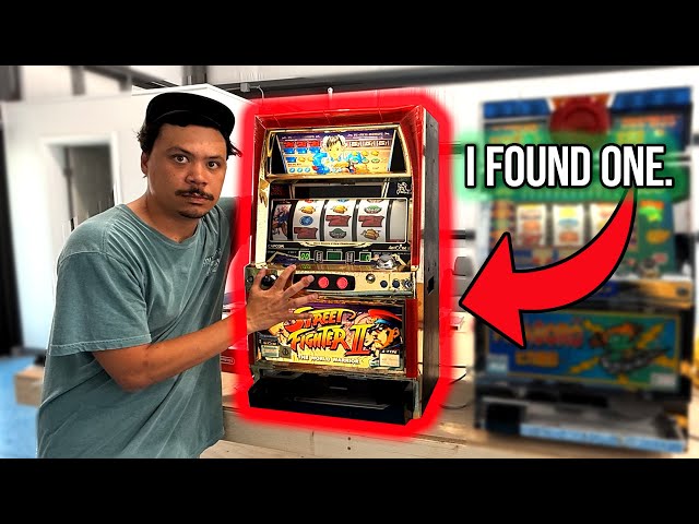 Fixing a Rare Street Fighter 2 Slot Machine!