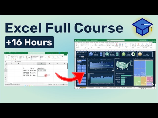 Excel Beginner to Advanced Ultimate Course