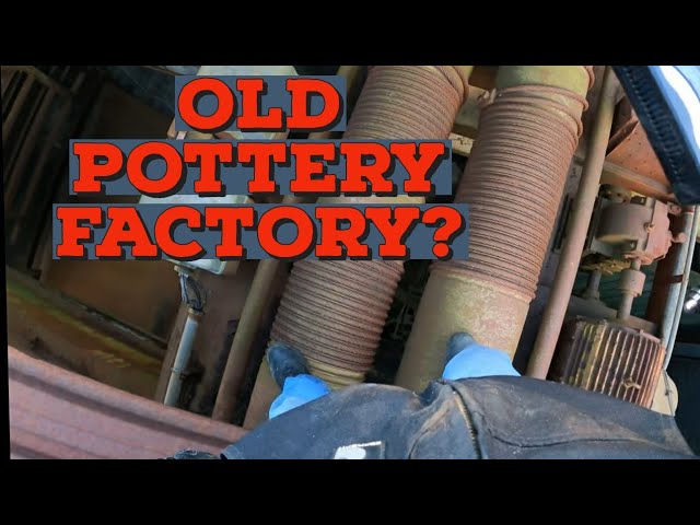 Exploring An Abandoned Pottery Factory?     urbex