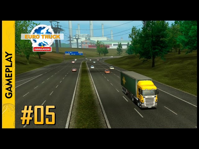 EURO TRUCK Simulator (Manchester x London x Newcastle)(Gameplay) #05