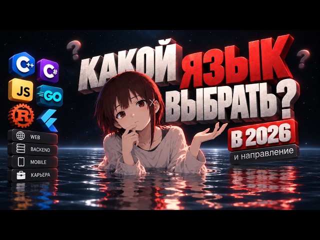 Какой язык программирования выбрать в 2026? Разбираем направления в IT