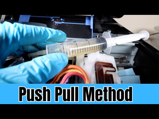 Push Pull Method - Best Printers Cleaning Kit For Inkjet Printers